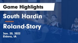 South Hardin  vs Roland-Story  Game Highlights - Jan. 20, 2022