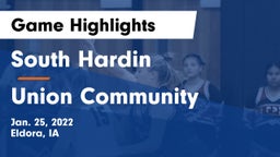 South Hardin  vs Union Community  Game Highlights - Jan. 25, 2022