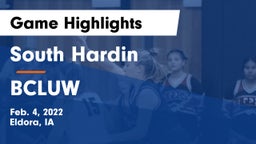 South Hardin  vs BCLUW  Game Highlights - Feb. 4, 2022