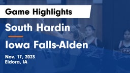 South Hardin  vs Iowa Falls-Alden  Game Highlights - Nov. 17, 2023