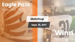 Matchup: Eagle Pass High vs. Winn  2017