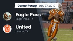 Recap: Eagle Pass  vs. United  2017