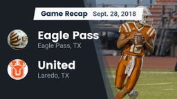 Recap: Eagle Pass  vs. United  2018