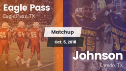 Matchup: Eagle Pass High vs. Johnson  2018