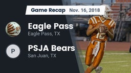 Recap: Eagle Pass  vs. PSJA Bears 2018