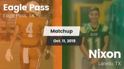 Matchup: Eagle Pass High vs. Nixon  2019