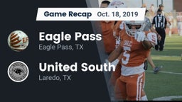 Recap: Eagle Pass  vs. United South  2019