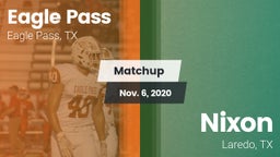 Matchup: Eagle Pass High vs. Nixon  2020