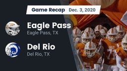 Recap: Eagle Pass  vs. Del Rio  2020