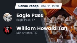 Recap: Eagle Pass  vs. William Howard Taft  2020