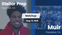 Matchup: Stellar Prep High vs. Muir  2018