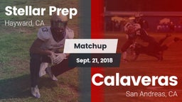 Matchup: Stellar Prep High vs. Calaveras  2018