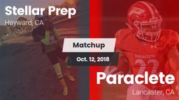 Matchup: Stellar Prep High vs. Paraclete  2018