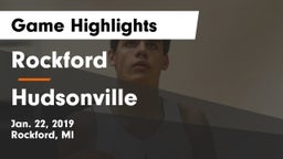 Rockford  vs Hudsonville  Game Highlights - Jan. 22, 2019