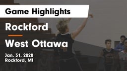 Rockford  vs West Ottawa  Game Highlights - Jan. 31, 2020