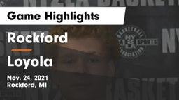 Rockford  vs Loyola  Game Highlights - Nov. 24, 2021