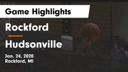 Rockford  vs Hudsonville  Game Highlights - Jan. 24, 2020