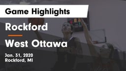 Rockford  vs West Ottawa  Game Highlights - Jan. 31, 2020