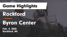 Rockford  vs Byron Center  Game Highlights - Feb. 4, 2020