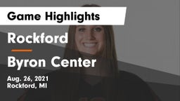 Rockford  vs Byron Center  Game Highlights - Aug. 26, 2021