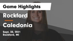 Rockford  vs Caledonia Game Highlights - Sept. 30, 2021