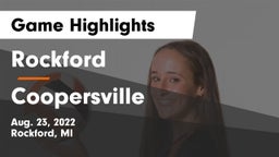 Rockford  vs Coopersville  Game Highlights - Aug. 23, 2022