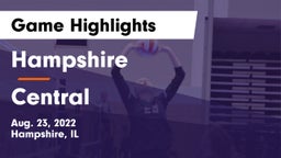 Hampshire  vs Central  Game Highlights - Aug. 23, 2022