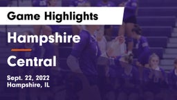 Hampshire  vs Central  Game Highlights - Sept. 22, 2022