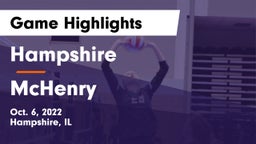 Hampshire  vs McHenry  Game Highlights - Oct. 6, 2022
