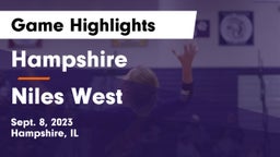 Hampshire  vs Niles West  Game Highlights - Sept. 8, 2023