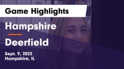 Hampshire  vs Deerfield  Game Highlights - Sept. 9, 2023