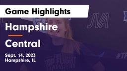 Hampshire  vs Central  Game Highlights - Sept. 14, 2023