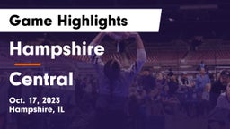 Hampshire  vs Central  Game Highlights - Oct. 17, 2023