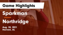 Sparkman  vs Northridge  Game Highlights - Aug. 28, 2021