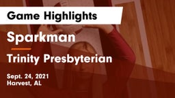 Sparkman  vs Trinity Presbyterian  Game Highlights - Sept. 24, 2021