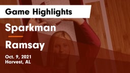 Sparkman  vs Ramsay  Game Highlights - Oct. 9, 2021