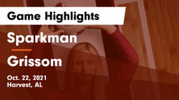 Sparkman  vs Grissom  Game Highlights - Oct. 22, 2021