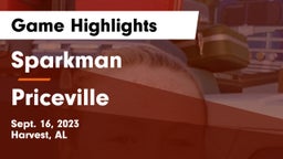 Sparkman  vs Priceville  Game Highlights - Sept. 16, 2023
