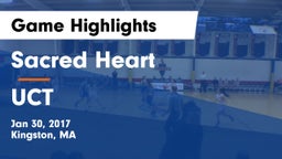 Sacred Heart  vs UCT Game Highlights - Jan 30, 2017