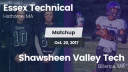 Matchup: Essex Technical  vs. Shawsheen Valley Tech  2017