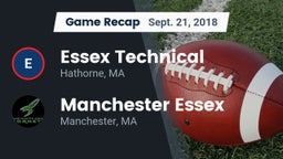 Recap: Essex Technical  vs. Manchester Essex  2018
