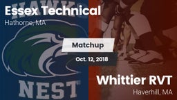 Matchup: Essex Technical  vs. Whittier RVT  2018