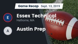 Recap: Essex Technical  vs. Austin Prep 2019