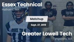 Matchup: Essex Technical  vs. Greater Lowell Tech  2019