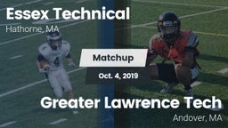 Matchup: Essex Technical  vs. Greater Lawrence Tech  2019