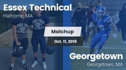 Matchup: Essex Technical  vs. Georgetown  2019