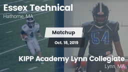 Matchup: Essex Technical  vs. KIPP Academy Lynn Collegiate  2019