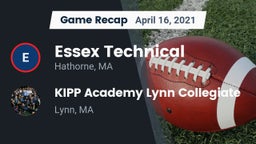 Recap: Essex Technical  vs. KIPP Academy Lynn Collegiate  2021