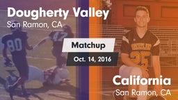 Matchup: Dougherty Valley vs. California  2016