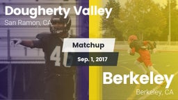 Matchup: Dougherty Valley vs. Berkeley  2017